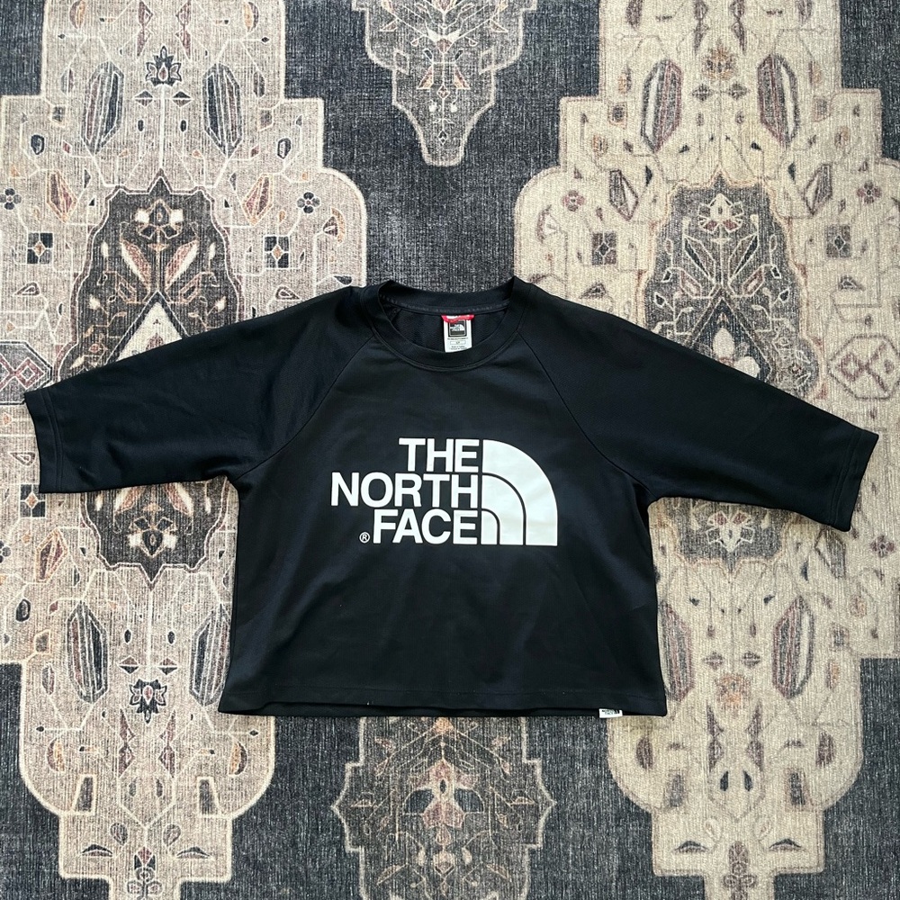 The North Face Black Crop Top Athletic Style